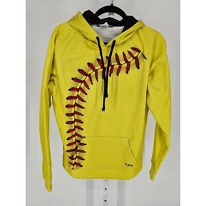 Boombah Hoodie Mens Medium Pullover Baseball Stitch Athletic Softball